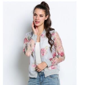 Brand New Floral Jacket Size Small